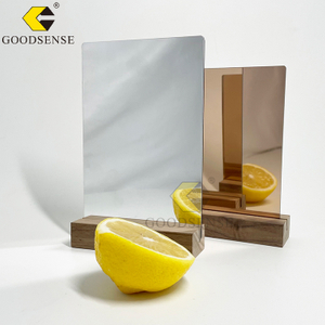 Goodsense Sujiaojing Mirror Plexiglass Plate Plastic Glass OEM Service ODM Service DIY Back Paint Lucite Material Durable Mirror Lucite Silver Acrylic 1 Way Mirror Board Distributor